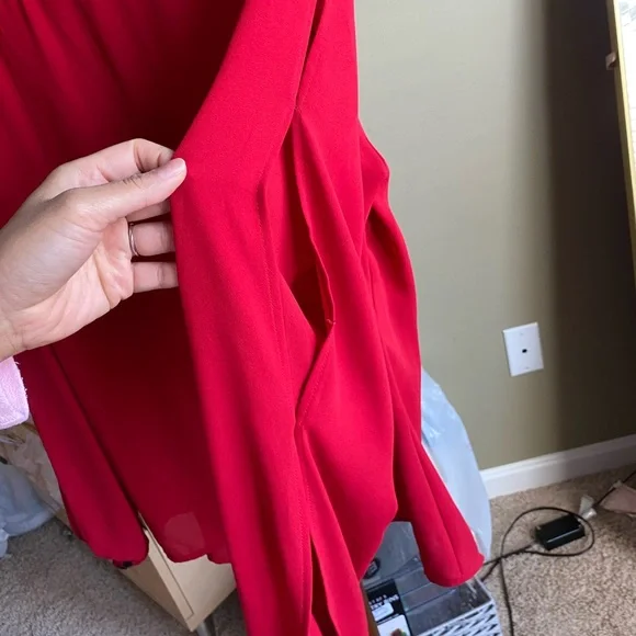 Cache Red Blouse M - Picture 7 of 7